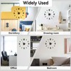 DIY Wall Clock, Frameless DIY Wall Clock, DIY Wall Clock
