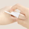 Cosmetic Spatula and Vacuum Travel Bottle for Foundation Dispensing Clear 10ml 10ea