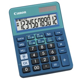 Canon Mini Desktop Calculator W Tax Rate LS-120WT-BL SOB