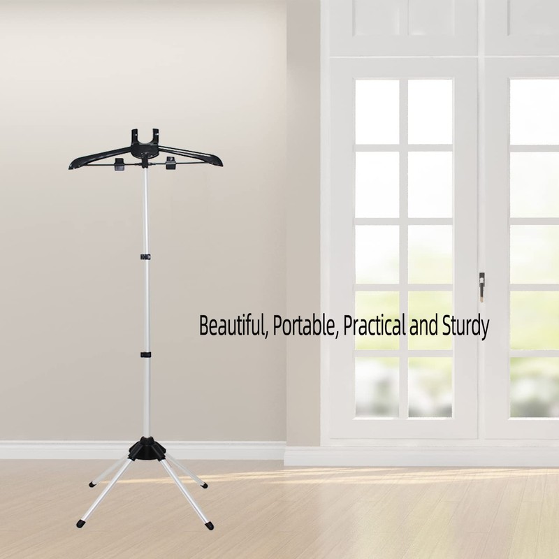 Steamer Hanger Stand,Steamer Stand For Clothes,Garment Rack For Steaming Clothes,Garment