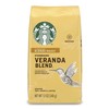 Starbucks Blonde Roast Ground Coffee — Veranda Blend — 100%