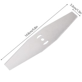 CHEOTIME 5pcs Cordless Electric String Trimmers Metal Blade, Weed Eater Replacement Blade for Cutting Grass Weeds Underbrush