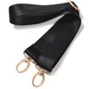 Lelotte STP-BK Shoulder Strap for Bags, Choice of Cotton, Nylon,