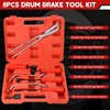 weyleity 8PCS Drum Brake Tool Kit | Brake Spoon Set