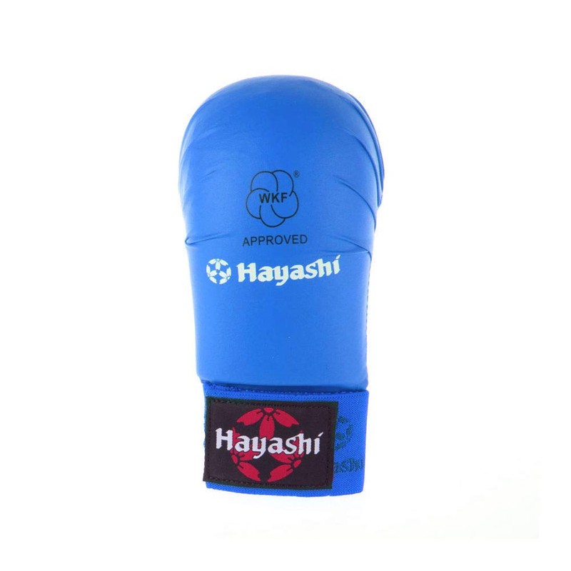 Hayashi Karate Fist Guard TSUKI (WKF Approved) - Blue, Size
