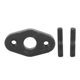 Oxygen Sensor Flange, 3/8 Thickness O2 Oxygen Sensor Flange with M8x1.25 Stud Fittings Fits for