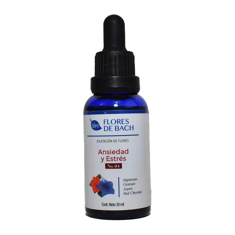 Flores De Bach 30 Ml Ansiedad Y Estres Relaja Antes