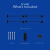 XFORT 4 Pack Viper Thumbturn Locking Cable Window Restrictor in