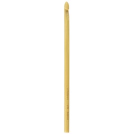 CHIAOGOO 1022CG-J J10/6mm Bamboo Crochet Hook, 7.5"