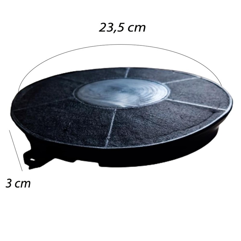 DL SERVICE Filter for Elica Cooker Hood Activated Carbon Filter