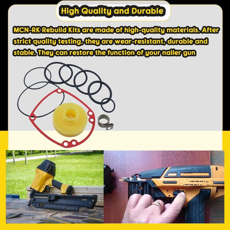 MCN-RK Rebuild Kit Compatible with Bostitch MCN150 MCN250 Nailer Gun