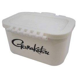 Gamakatsu GM2482 Fishing Bait Box Sachier Container (molded) 110 White