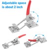 10.2 Inch 2 Pack Heavy Duty Large Toggle Clamp Latch,