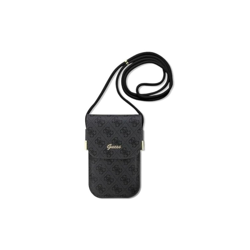 GUESS Case GUOWBP4SNSK Black 4G Metal Script Logo
