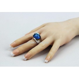 Baccarat Jewelry Tango Riviera Clear Crystal Ring SZ 51 New Made in France