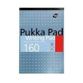 Pukka Pad A5 Writing Pad 160 Pages 80gsm High Quality Writing Paper