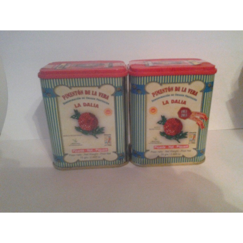 Smoked Hot Paprika, Pimenton De La Vera Picante Set of