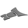 Special Parts Takekawa Center Pad Set (Dark Gray/Black) for PCX
