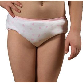 P&S Healthcare Ltd Mens Traditional Y Front Pant for Continence Care - White