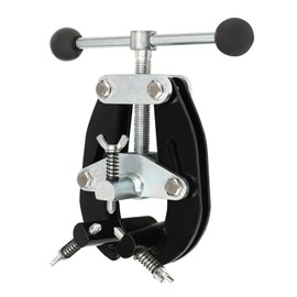 Heavy Duty Pipe Clamp, 1 To 2.5 Inches Clamping Range, Steel Pipe Alignment Clamp with Quick Acting Screws