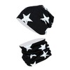 TupTam Unisex Children's Beanie Hat Tube Scarf Set - White