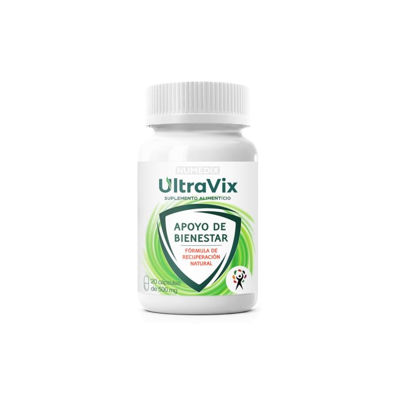 Ultravix Suplemento Alimenticio 100 Natural Cápsulas Romero Orégano Ajo Colageno