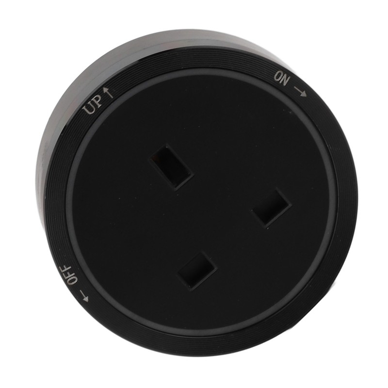 13A Power Track Socket Removable Electric Outlet Slide Guide Adapter