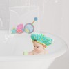 Zenna Home Clear Shower Curtain Liner with 9 Storage Pockets,
