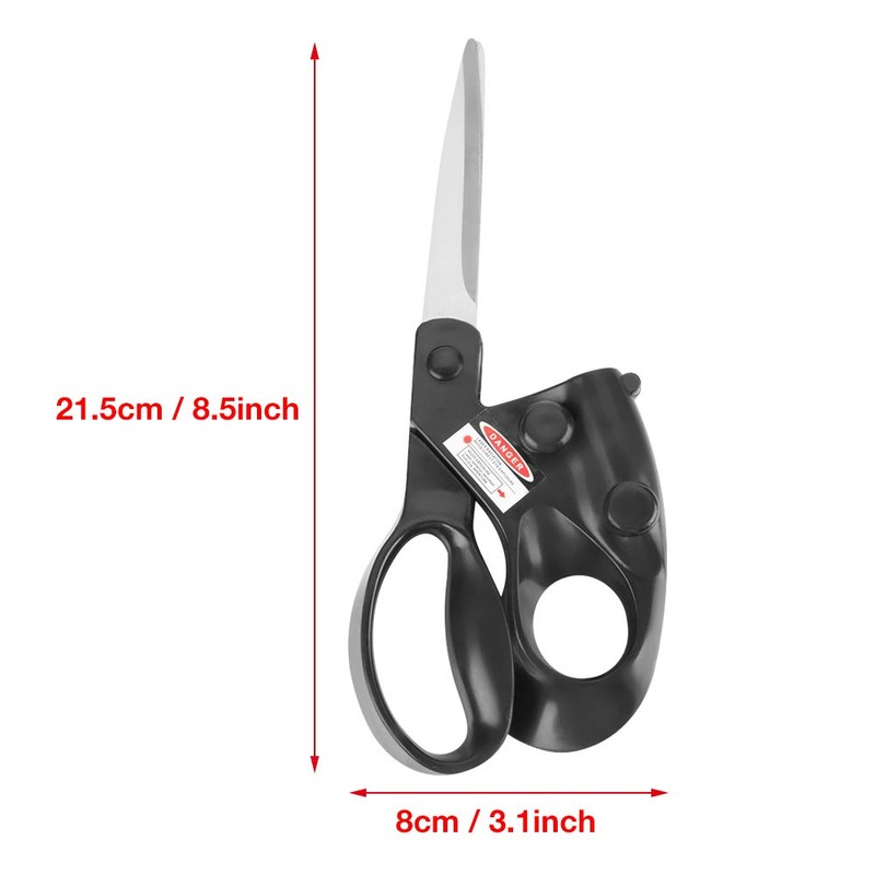 LetCart Laser Guided Sewing Scissors, Professional Straight Cutting Fast Fabric
