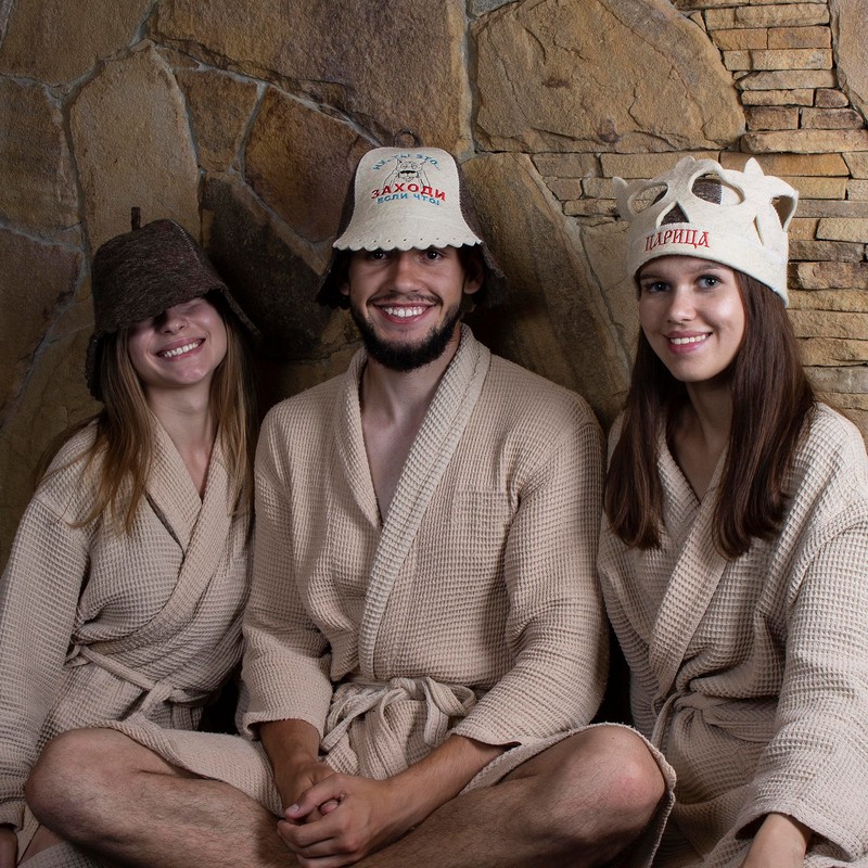 ASKOLD Wool Sauna Hat Come in for Banya Bath House