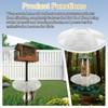 LEDBarz Universal Bird Feeder Squirrel Guard and Rain Cover (Inner