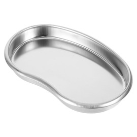 LABRIMP Stainless Steel Kidney Tray for Tattoo Supplies Organizer Ergonomic Design Tattoo Work Tray Portable and Salon Use