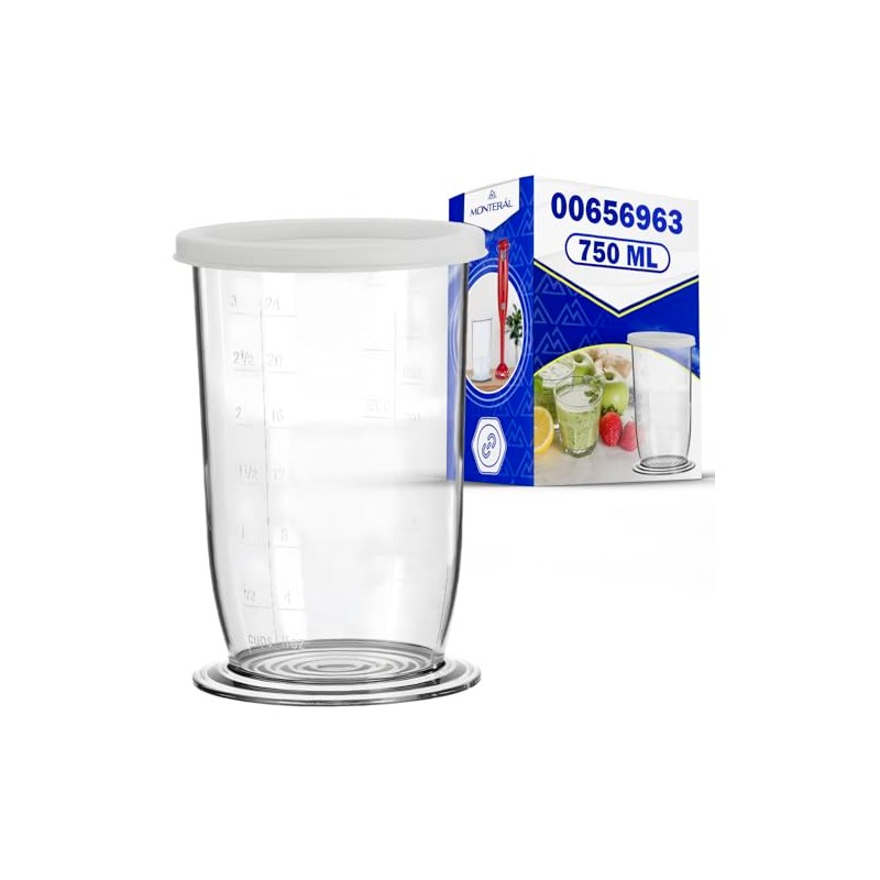 MONTERAL Measuring Cup with Lid for Hand Mixer 750 ml