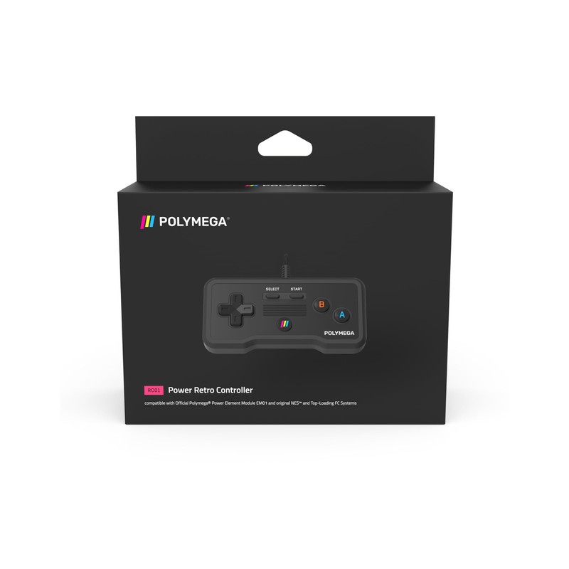 Polymega® Power Retro Controller (RC01) - Wired Connection For NES