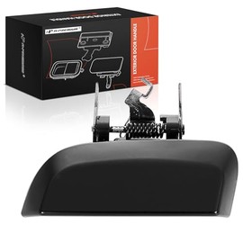 A-premium - Manija de Puerta Exterior Trasera Derecha del Lado del Pasajero Compatible con Nissan Pathfinder 2005-2012, Color Negro Liso, Repuesto # 82606-ea502
