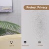 Shower Window Curtain 36 x 48 inch, Waterproof Plastic Bathroom