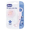 Chicco Mordedera Clip Chupete Rosa All You Can