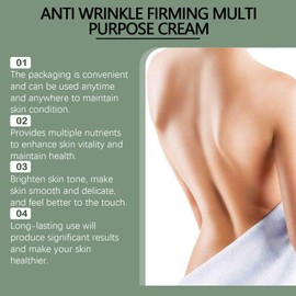 Advanced Firming Wrinkle Reducing Cream, Skin Firming Rejuvenating Cream, Anti-Wrinkle Multi-Purpose Cream for All Skin Types, Skin Firming Rejuvenating Cream