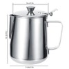 Stainless Steel Thicken Milk Frothing Cup Jug Coffee Pitcher Latte