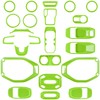 23PCS Full Set Interior Decoration Trim Kit for Jeep Wrangler