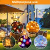 LETIANPAI 4 Pack String Light Poles,10 Ft Metal Poles with