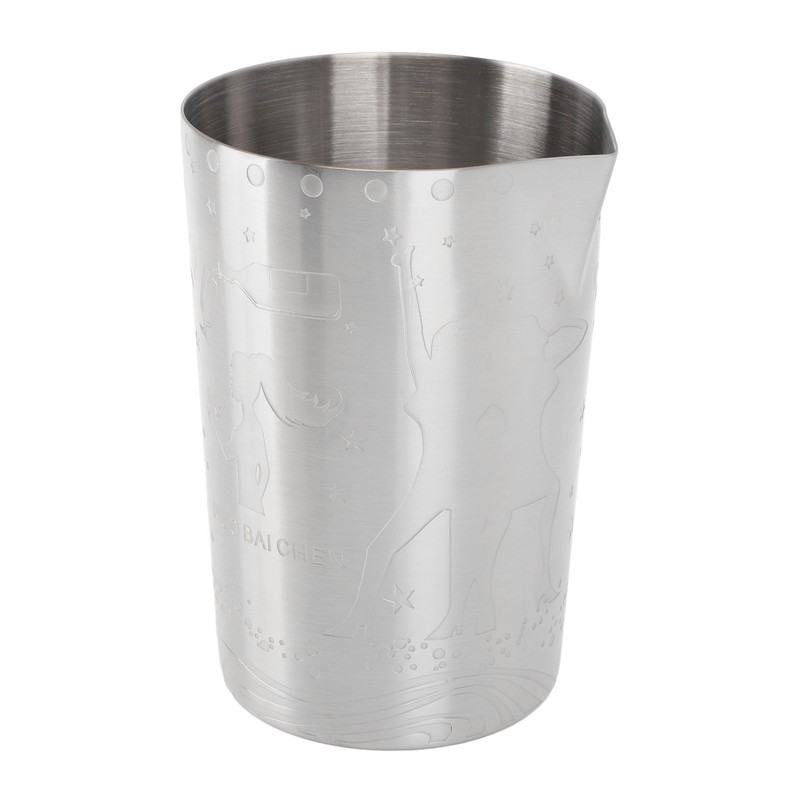Milk Frothing Pitcher 304 Stainless Steel Rust Proof Multipurpose 840ml