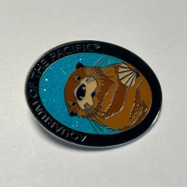 Aquarium of the Pacific Sea Otter Pin - Collectible Souvenir RARE LIMITED
