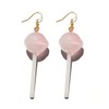 Fun Lollipop Earrings, Pink Sweet Jewellery for Women in a