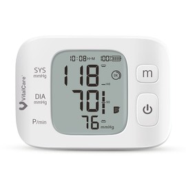 VitalCare  Baumanómetro Digital de Muñeca  Modelo YE8800AR  Portátil y Preciso                                                                        