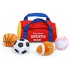 GUND Baby My First Sports Bag Stuffed Plush Playset, 5
