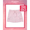 AEROPOSTALE Girls Twill Cargo Scooter Skirt - Stylish Pleated Skort
