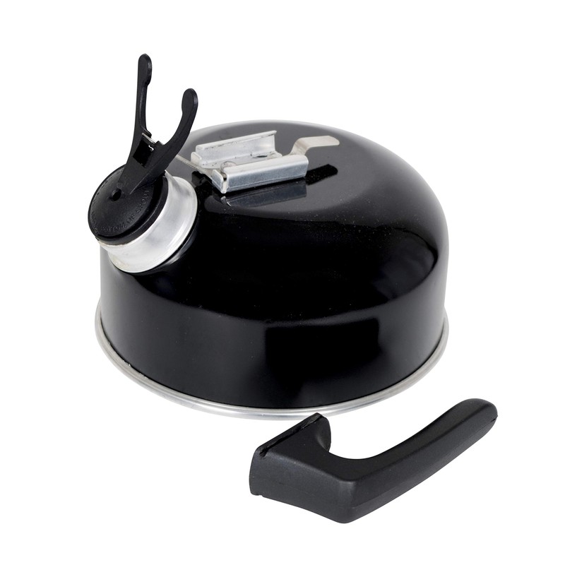 Bo-Camp Compact Aluminium Whistling Kettle 1 Litre