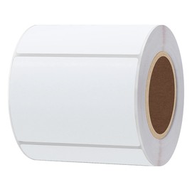 Hybsk 3x2 inch Direct Thermal Labels for Barcodes, Address, Compatible with Rollo Label Printer & Zebra Desktop Printers (3"x2",White)