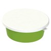 Kerbl Lid for feeding bowl, 2 litres, white (cover for